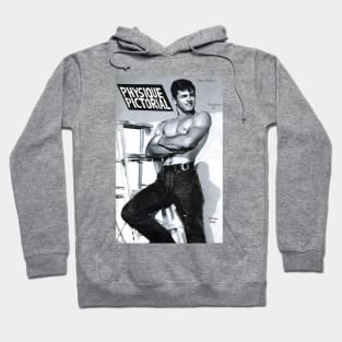 PHYSIQUE PICTORIAL - Vintage Physique Muscle Male Model Magazine Cover Hoodie